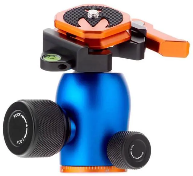 Alt view image 3 of 3 - 3 Legged Thing AirHed Pro Lever Ball Head, 88 lbs Payload, Ocean Blue