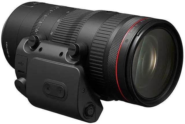 Alt view image 5 of 7 - Canon PZ-E2B Power Zoom Adapter with 20-Pin Remote Control Port for RF 24-105mm f/2.8 L IS USM Z Lens, Black