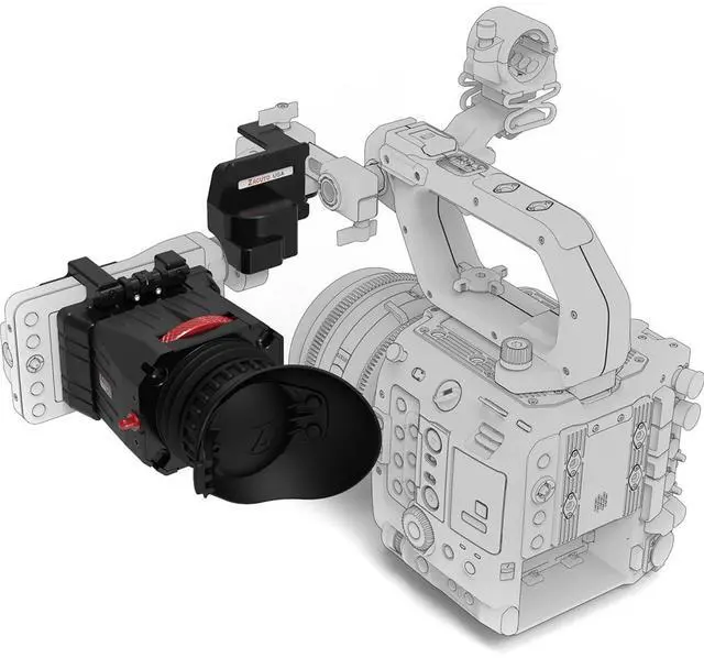 Main image of Zacuto Z-Finder Optical Viewfinder for Canon C400 Cinema Camera, Black #ZFINDC4