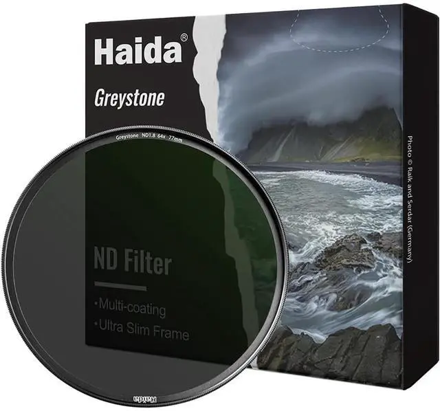 Main image of Haida Haida 77mm Greystone Multi-Coated ND 1.8 Filter ( 64x ) #HD4778-77