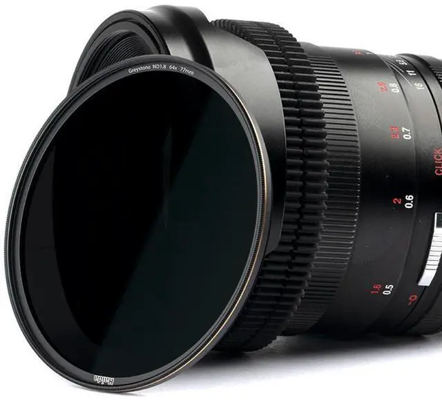 Alt view image 3 of 5 - Haida Haida 77mm Greystone Multi-Coated ND 1.8 Filter ( 64x ) #HD4778-77