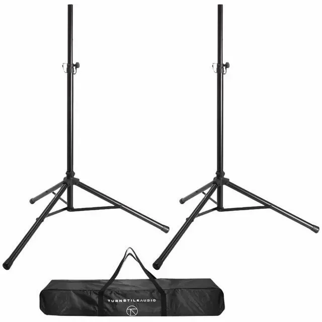 Alt view image 3 of 7 - JBL EON715 15" 1300W Powered Portable PA Speaker with Bluetooth and DSP Bundle with Speaker Stand, Microphone XLR Cable