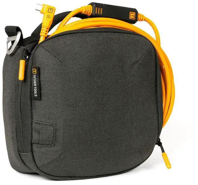Alt view image 5 of 6 - Tether Tools Starter Tethering Kit w/15' USB-C Cable, TetherGuard & Bag, Black