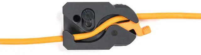 Alt view image 2 of 7 - Tether Tools TetherGuard LeverLock Plate and 15' USB-C Straight Cable, Orange
