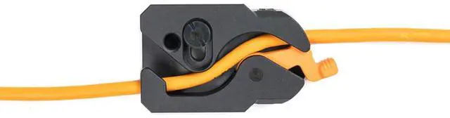 Alt view image 3 of 7 - Tether Tools TetherGuard LeverLock Plate and 15' USB-C Dual RA Cable, Orange