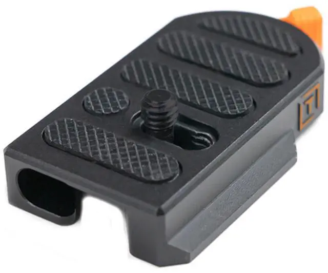 Alt view image 4 of 7 - Tether Tools TetherGuard LeverLock Plate and 15' USB-C Dual RA Cable, Orange