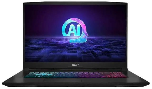 Alt view image 9 of 13 - MSI Katana A17 AI B8V KATANA A17 AI B8VF-895US 17.3" Gaming Notebook - Full HD - AMD Ryzen 9 8945HS - 32 GB - 1 TB SSD - Black - AMD Chip - 1920 x 1080 - Windows 11 Pro - NVIDIA GeForce RTX 4060