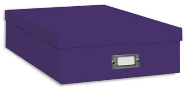 Main image of Pioneer OB12S BRIGHT PURP Scrapbooking Box, 13.25x15x 4