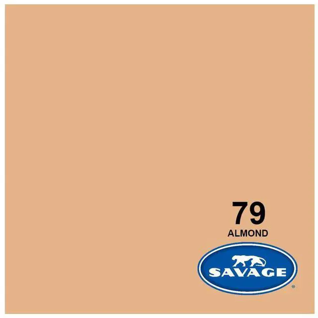 Alt view image 2 of 5 - Savage Widetone Seamless Background Paper, 86" wide x 36', Almond, #79 #79-86 Z