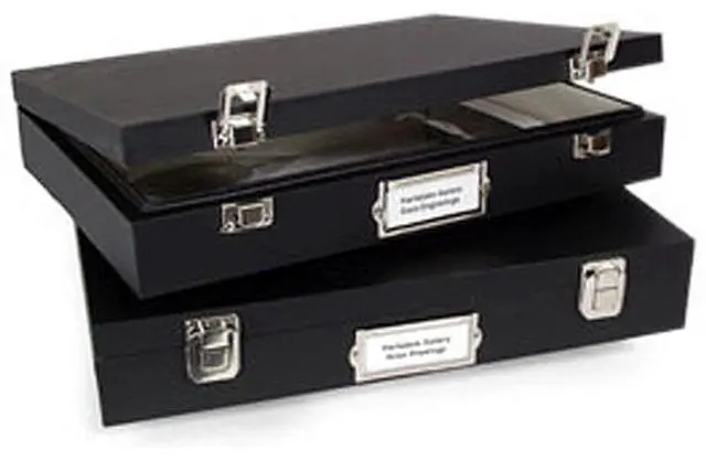 Alt view image 2 of 5 - Archival Methods Museum Case 30.5x40.5x2.5in, Bk/Wh #12-034