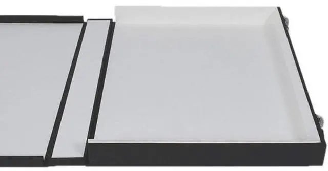 Alt view image 3 of 5 - Archival Methods Museum Case 30.5x40.5x2.5in, Bk/Wh #12-034