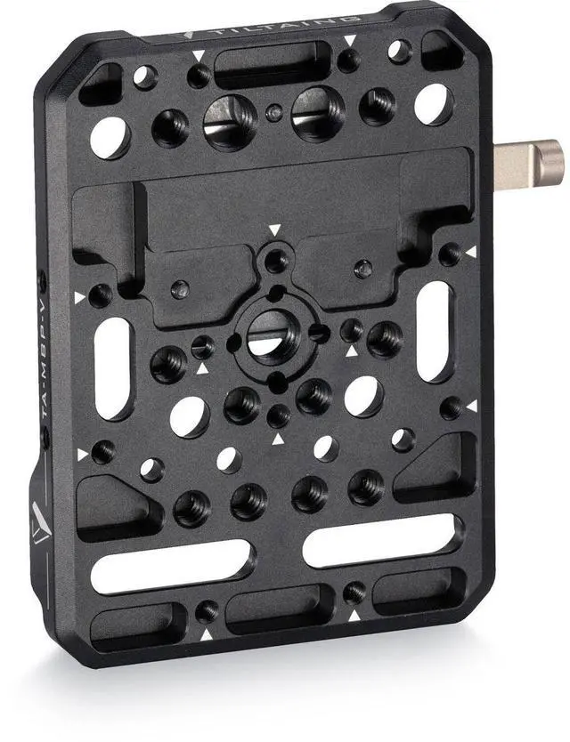 Alt view image 2 of 6 - Tilta Tiltaing Mini V-Mount Battery Plate for Gimbals and Smaller Cameras, Black