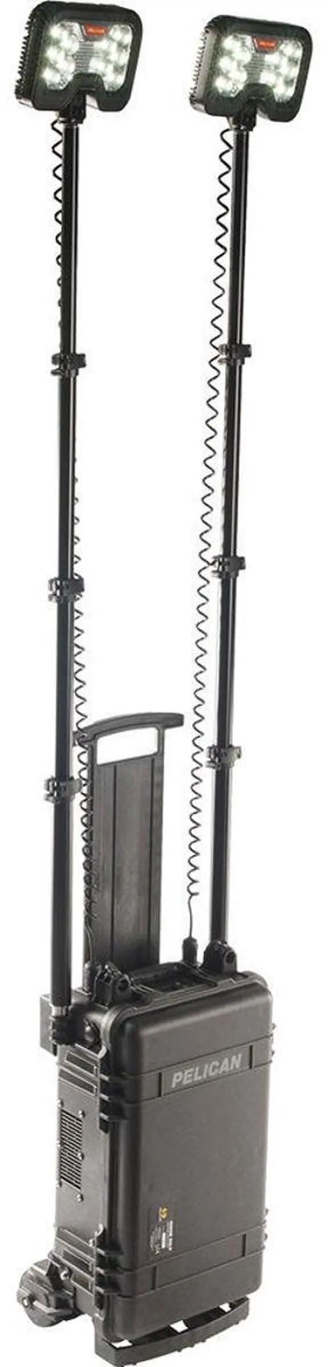 Alt view image 2 of 3 - Pelican 9460M Remote Area Lighting System, 2 Lamp Heads, Black #094600-0012-110