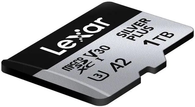 Alt view image 4 of 7 - Lexar Lexar Professional 1TB SILVER PLUS microSDXC UHS-I Card, C10, U3, V30, FULL-HD & 4K Video, up to 205MB/s read, up to 150MB/s write, for videographers, gamers