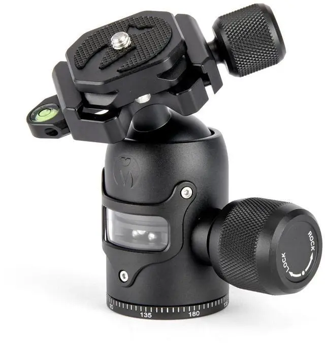 Alt view image 3 of 5 - 3 Legged Thing AirHed Vu Ball Head with Standard Twist Clamp, Darkness