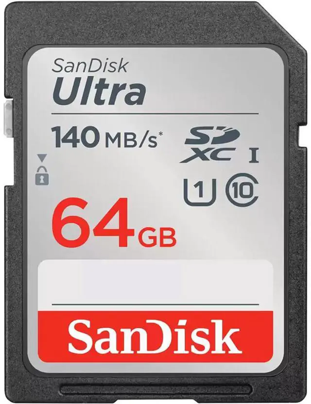 Alt view image 4 of 5 - SanDisk Ultra 64 GB Class 10/UHS-I U1 SDXC SDSDUNB064GAN6IN