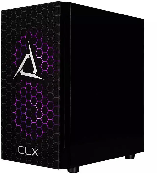 Alt view image 10 of 10 - CLX SET Gaming Desktop - AMD Ryzen 7 7700X 4.5GHz 8-Core Processor, 32GB DDR5 Memory, GeForce RTX 4060 8GB GDDR6 Graphics 1TB NVMe M.2 SSD, 2TB HDD, WiFi, Win 11 Home 64-bit