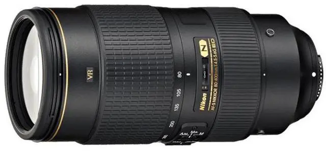 Alt view image 11 of 12 - Nikon 2208 SLR Lenses AF-S NIKKOR 80-400mm f/4.5-5.6G ED VR Lens Black