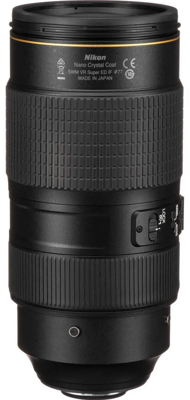 Alt view image 6 of 12 - Nikon 2208 SLR Lenses AF-S NIKKOR 80-400mm f/4.5-5.6G ED VR Lens Black