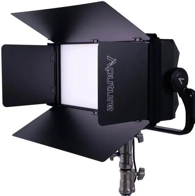 Alt view image 3 of 8 - Aputure Four Leaf Barndoors for Nova P600c LED Soft Light Panel