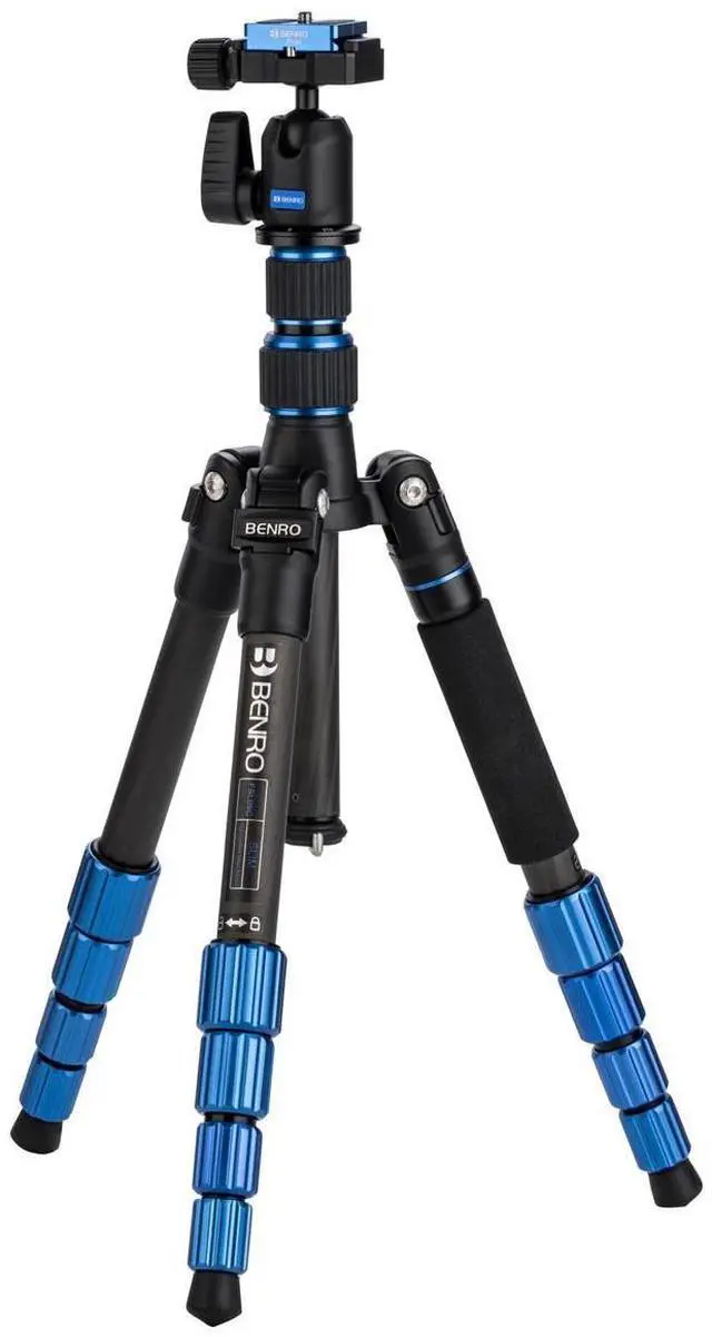 Main image of Benro FSL09CN00 Carbon Fiber Slim Travel Tripod Kit W/ Arca Ball Head