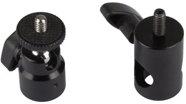 Alt view image 3 of 5 - CAMVATE Light Stand Mount with 1/4''-20 Mini Ball Head
