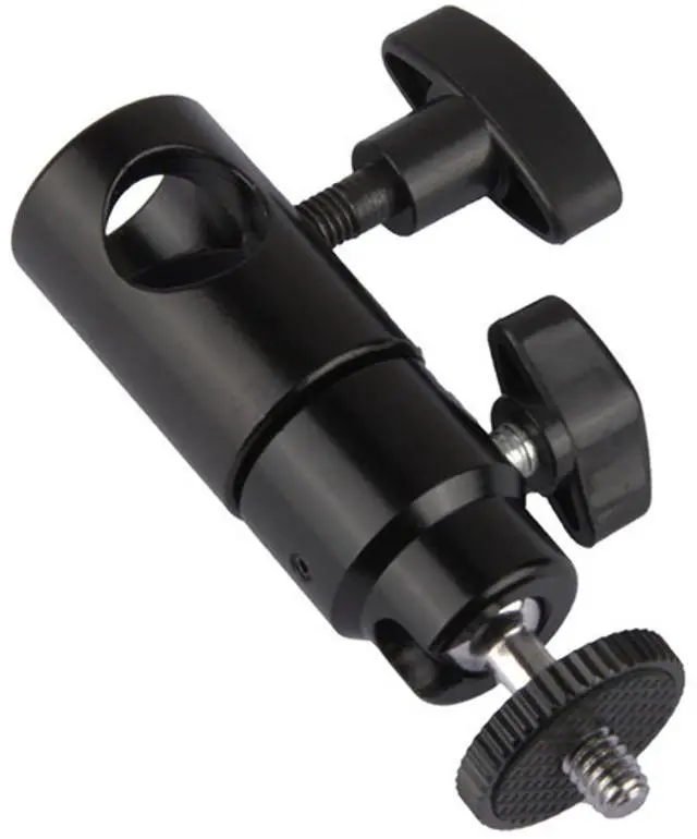 Alt view image 2 of 5 - CAMVATE Light Stand Mount with 1/4''-20 Mini Ball Head