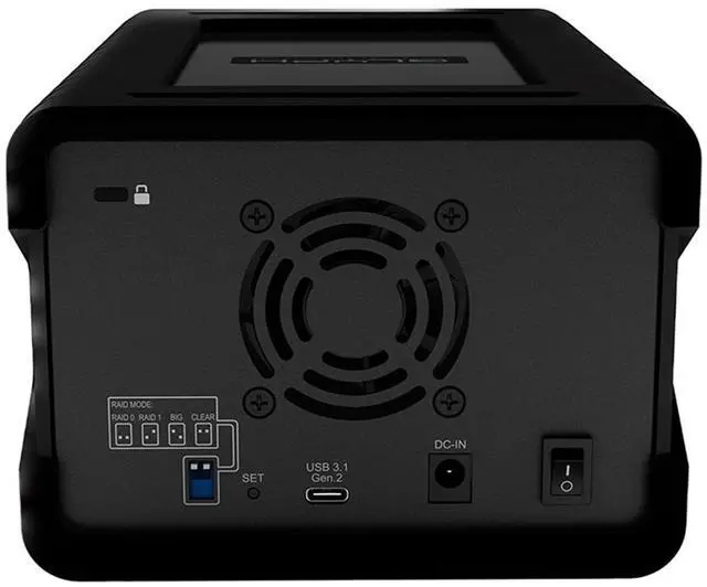 Alt view image 2 of 3 - Glyph Technologies Blackbox PRO RAID 44TB (2x22TB) USB-C 3.2 Gen 2 RAID Array