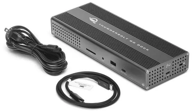 Alt view image 12 of 13 - OWC 11-Port USB-C Thunderbolt Go Dock with 90W Charging OWCTB4DKG11P