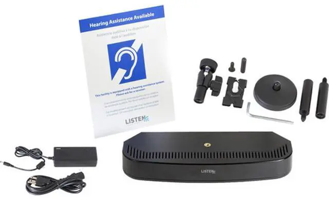 Alt view image 3 of 4 - Listen Technologies LT-84 ListenIR 2-Channel Transmitter/Radiator Combo #LT8401