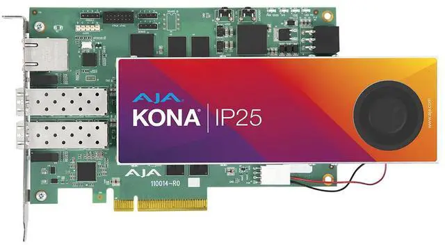 Main image of AJA KONA IP25 SDI to SMPTE ST 2110 IP Converter