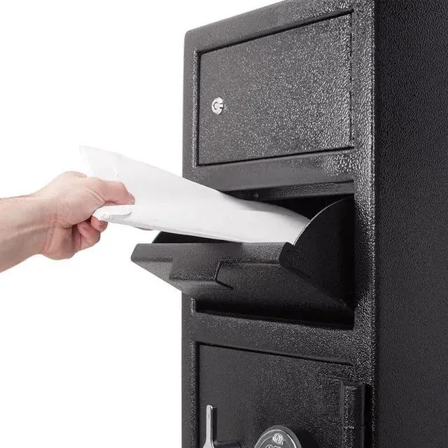 Alt view image 3 of 5 - Barska 0.72/0.78 Cubic Foot Locker Keypad Depository Safe