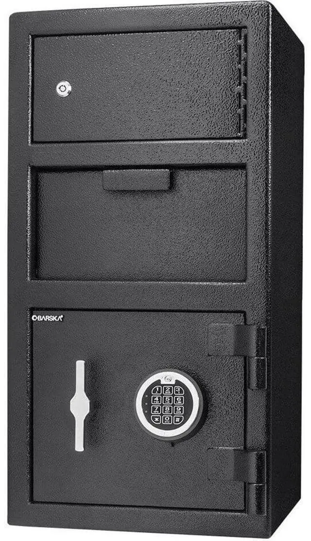 Main image of Barska 0.72/0.78 Cubic Foot Locker Keypad Depository Safe