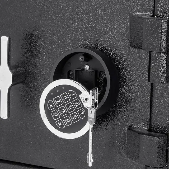 Alt view image 5 of 5 - Barska 0.72/0.78 Cubic Foot Locker Keypad Depository Safe