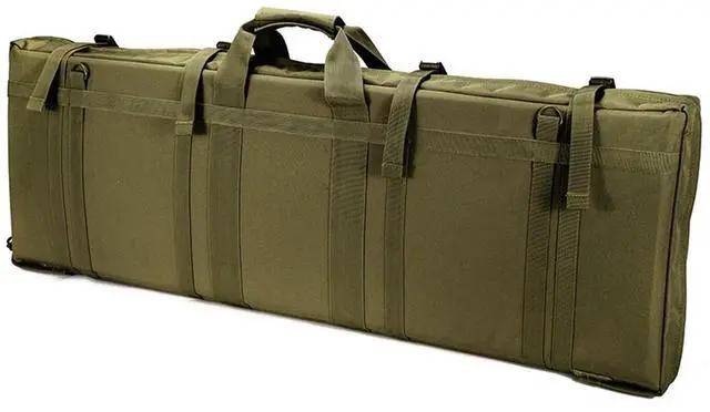 Alt view image 2 of 3 - Barska Loaded Gear RX-300 40" Soft Tactical Dual Rifle Bag, OD Green #BI12324