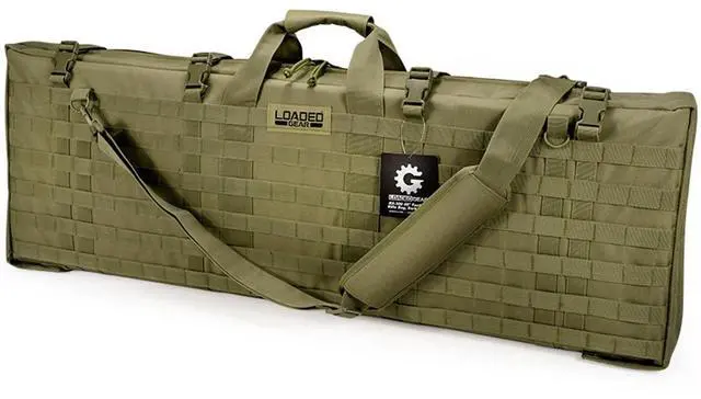 Main image of Barska Loaded Gear RX-300 40" Soft Tactical Dual Rifle Bag, OD Green #BI12324