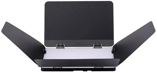Alt view image 3 of 5 - amaran 4-Leaf Barndoors for Pano 120c RGBWW Panel Light