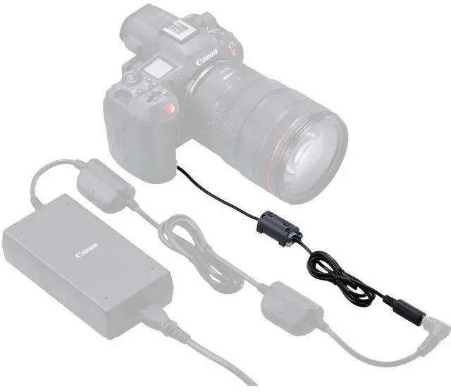 Alt view image 2 of 5 - Canon DR-E6C DC Coupler for EOS R5 C #5664C001