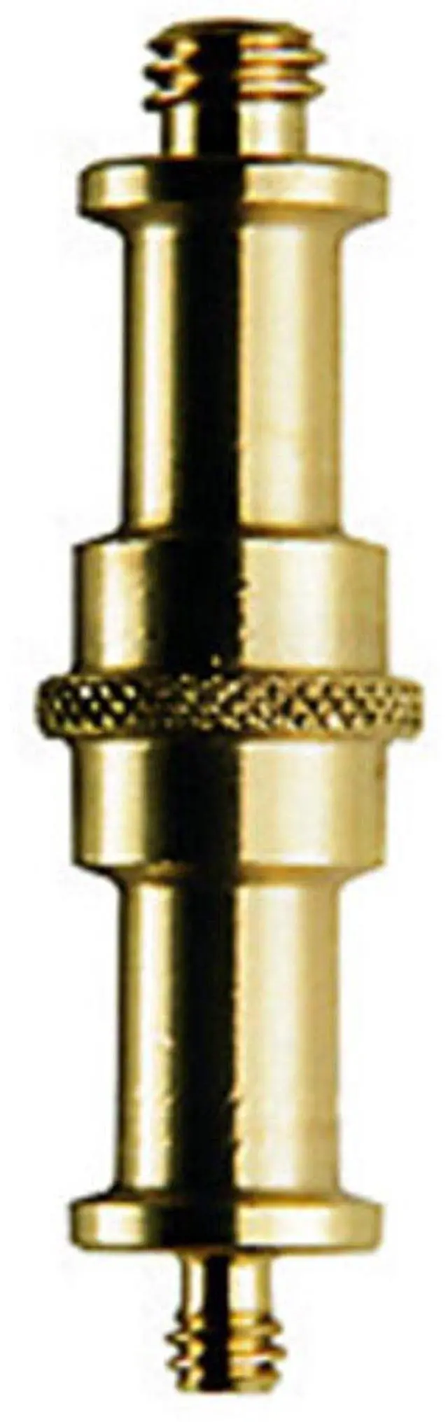 Alt view image 2 of 3 - Manfrotto Double End Stud Adapter, 5/8" Stud + 3/8" Thread and 5/8" Stud + 1/4" Thread. (#3094)