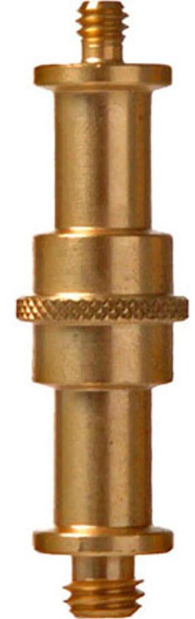 Alt view image 3 of 3 - Manfrotto Double End Stud Adapter, 5/8" Stud + 3/8" Thread and 5/8" Stud + 1/4" Thread. (#3094)