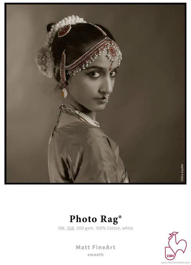 Alt view image 5 of 5 - Hahnemuhle 8.5 x 11" Matte FineArt Photo Rag Paper (25 Sheets)