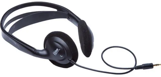 Main image of Listen Technologies LA-402 Universal Stereo Headphones, Dark Gray