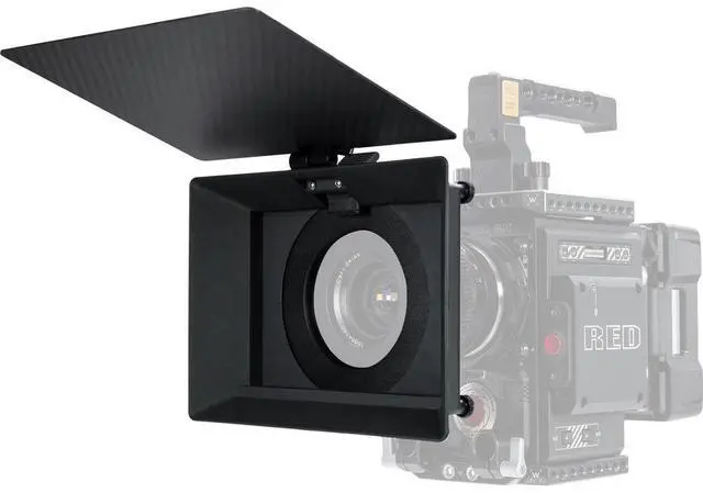 Alt view image 3 of 4 - Wooden Camera Zip Box Pro 4x5.65" Clamp-On Matte Box for 100mm Lens #266800
