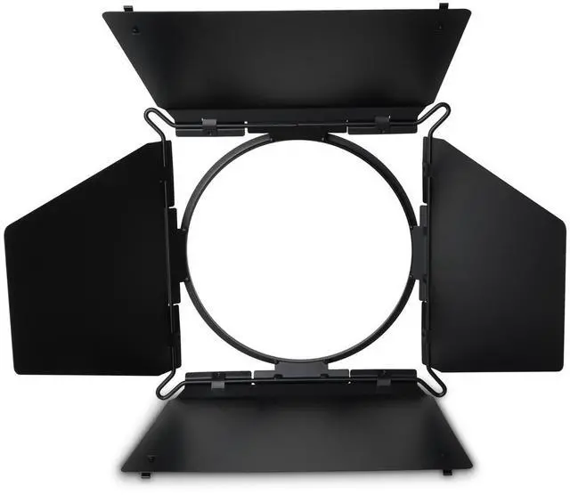 Main image of Litepanels 6.6" 4-Leaf Rotating Barndoors for Studio X2 LED Fresnel Light