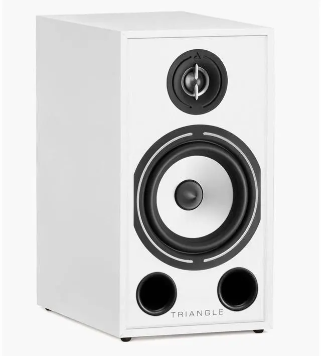Alt view image 2 of 6 - Triangle Borea BR03 100W 2-Way Bookshelf Speakers, Pair, White