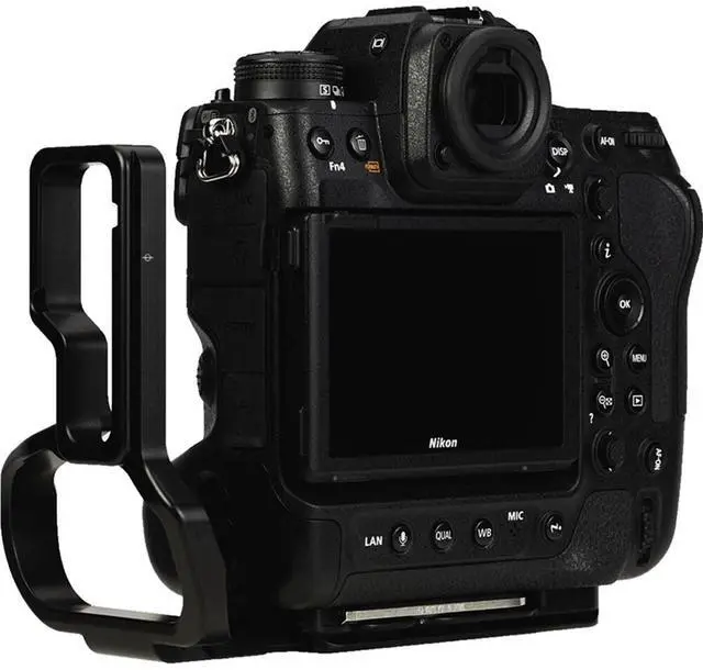 Alt view image 6 of 7 - Really Right Stuff Modular L-Plate Set for Nikon Z9 Camera