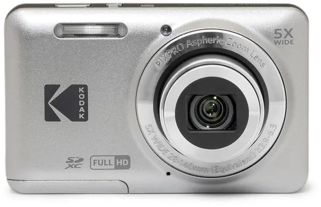 Main image of Kodak PIXPRO FZ55 Friendly Zoom Digital Camera, Silver