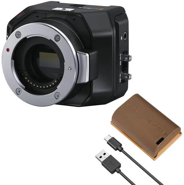 Main image of Blackmagic Design Micro Studio Camera 4K G2, Bundle with LP-E6NH Lithium-Ion Battery Pack with USB-C Port