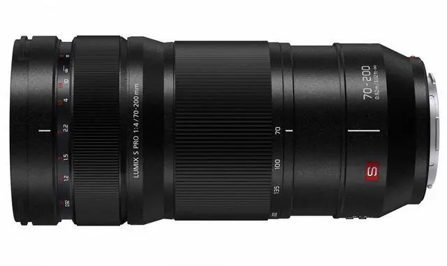 Alt view image 6 of 6 - Panasonic LUMIX S PRO 70-200mm f/4 O.I.S. Lens for L Mount, Bundle with Takama 3-Section Aluminum Video Tripod with Fluid Head, Cleaning Kit, Cleaning Cloth