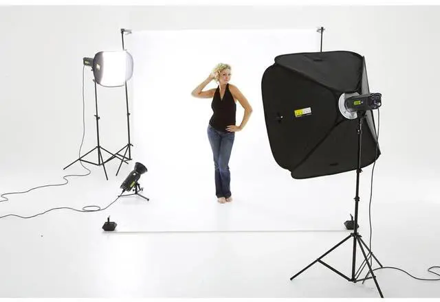 Alt view image 4 of 7 - Manfrotto 9x19.6' Super White Vinyl Background Roll